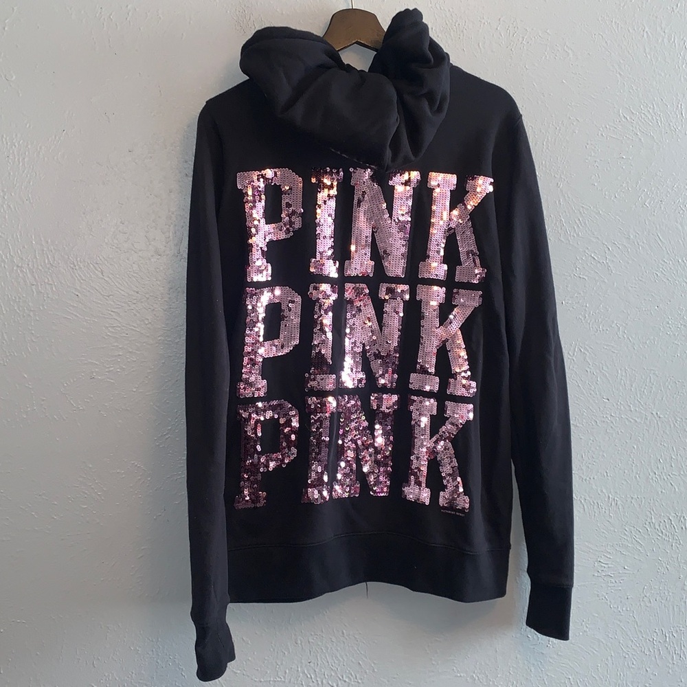 Vs sequin full zip